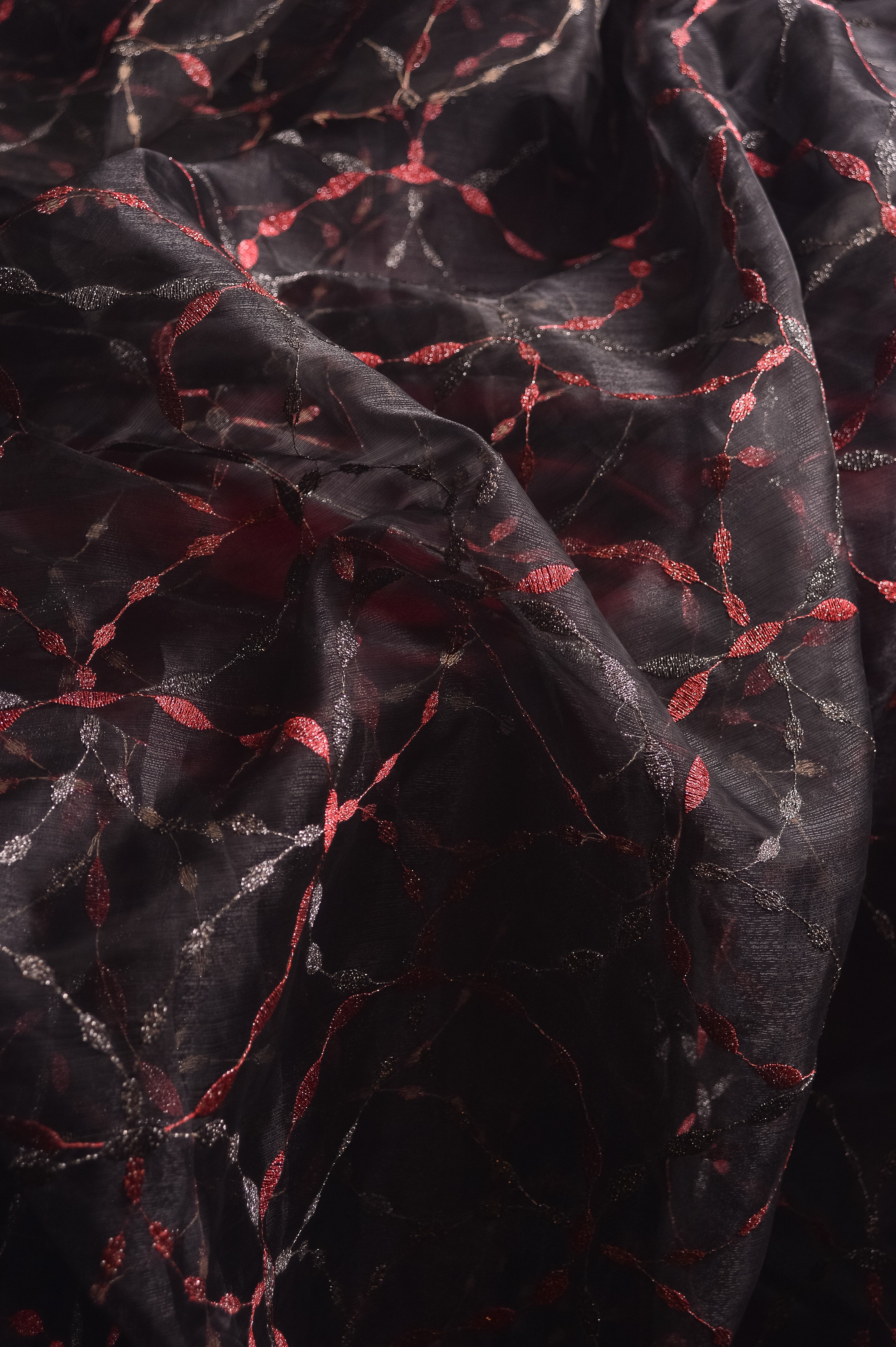 Black Organza