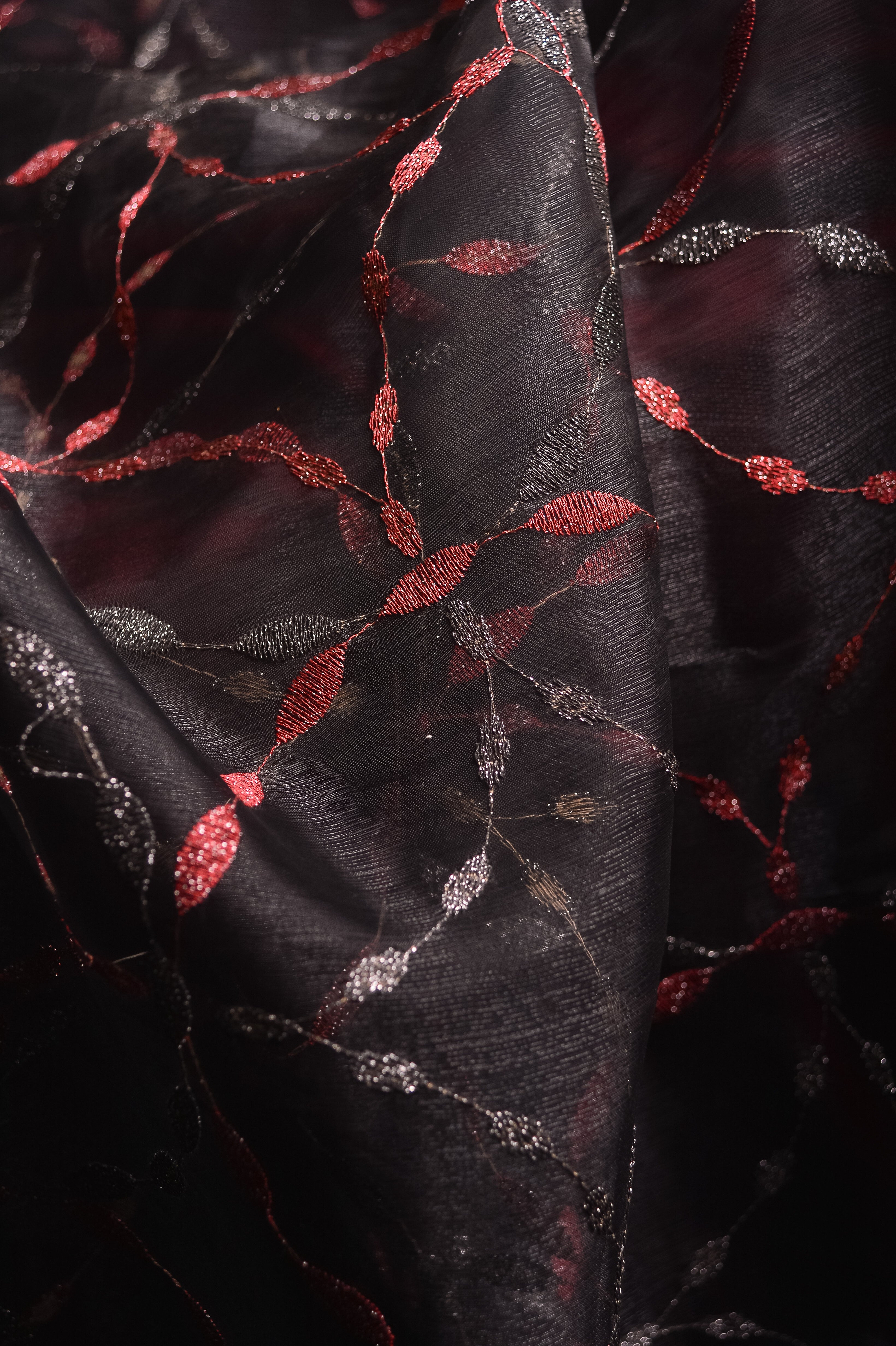 Black Organza
