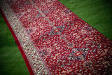 Traditional Floral Red Prayer Mat