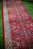 Traditional Floral Red Prayer Mat
