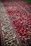 Traditional Floral Red Prayer Mat