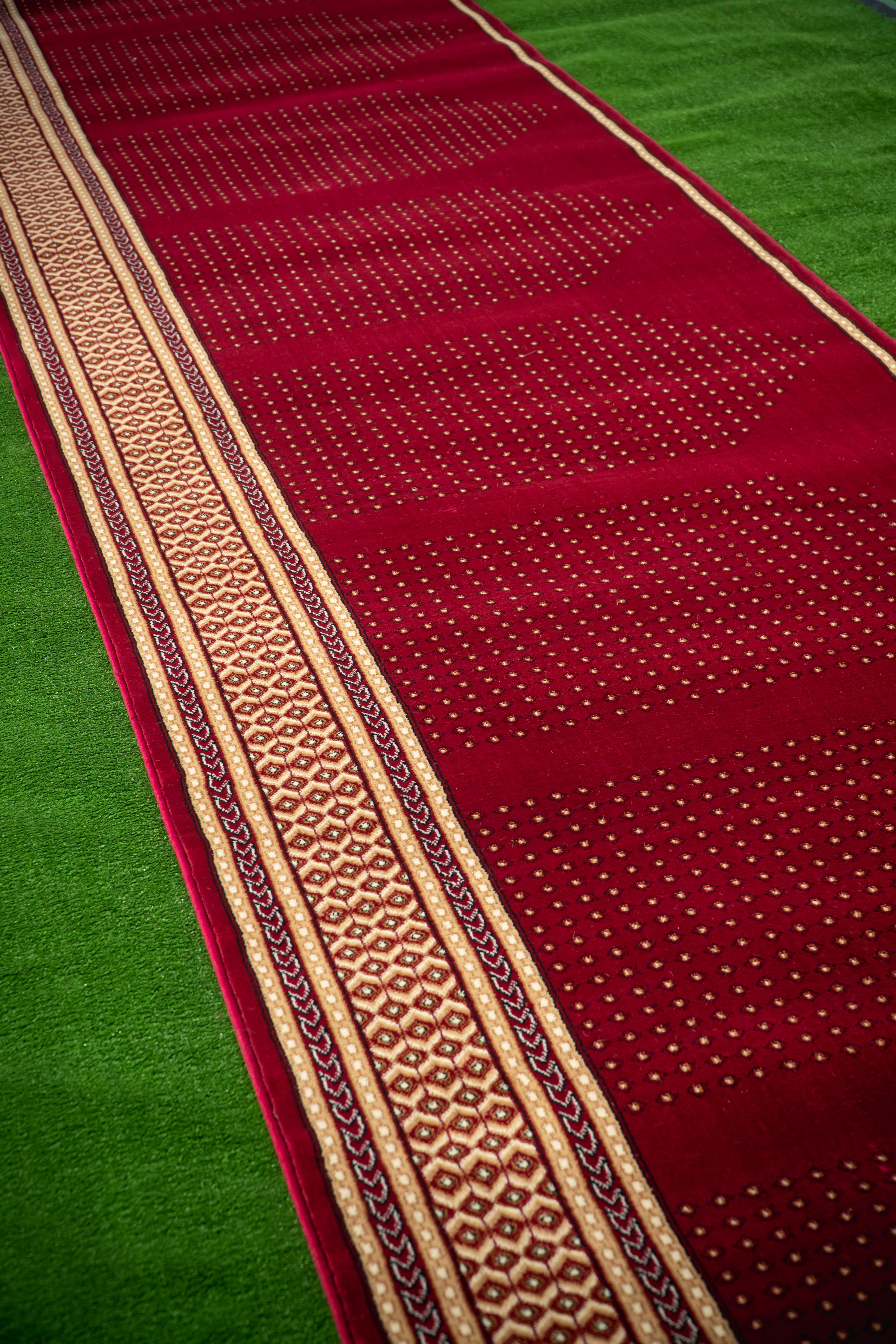Luxurious Red Prayer Mat