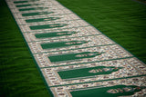 Exquisite Green Prayer Mat