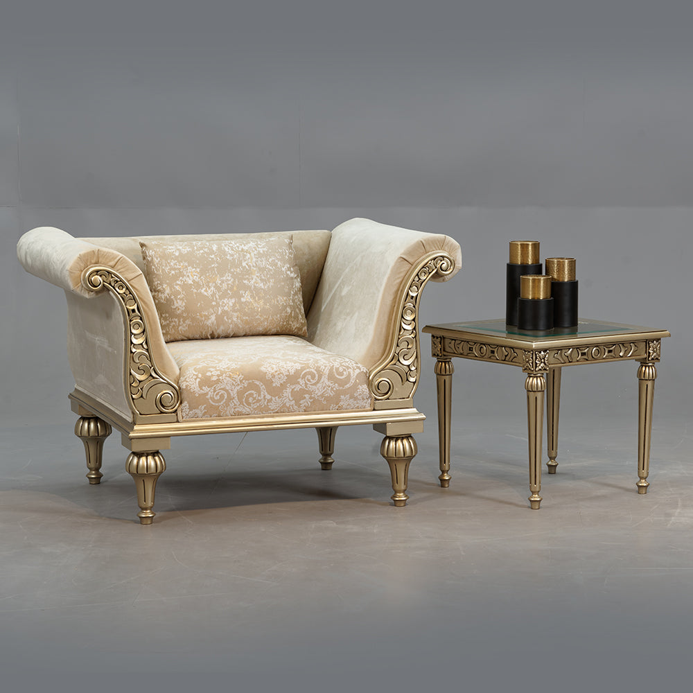 Paaya-e-Takht - The Central Throne Sofa Set