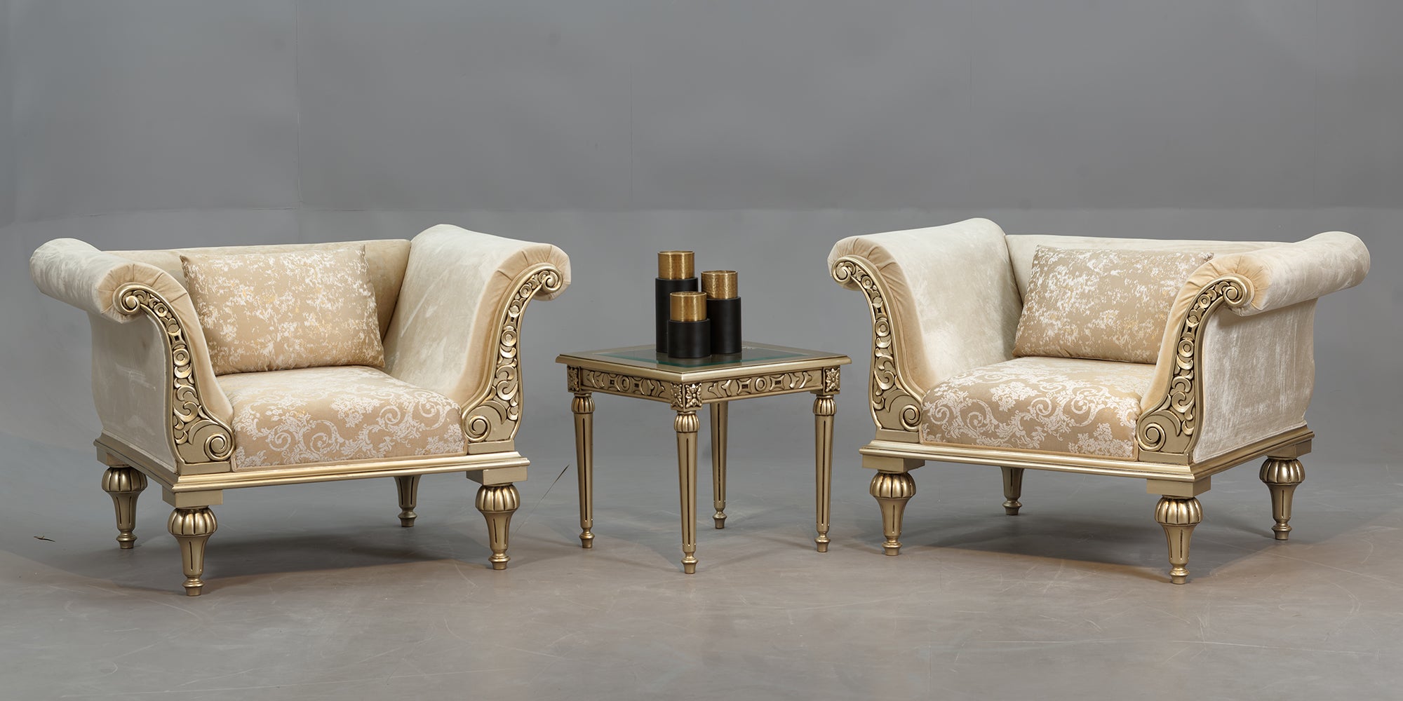 Paaya-e-Takht - The Central Throne Sofa Set