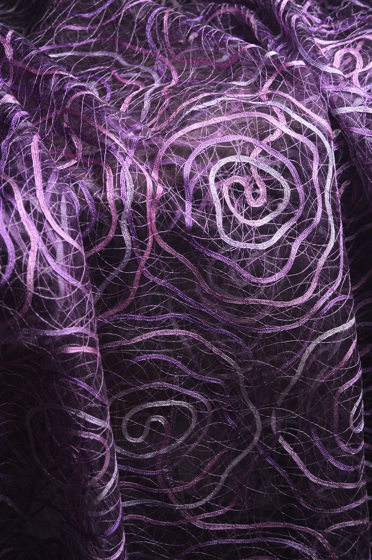 Purple Organza