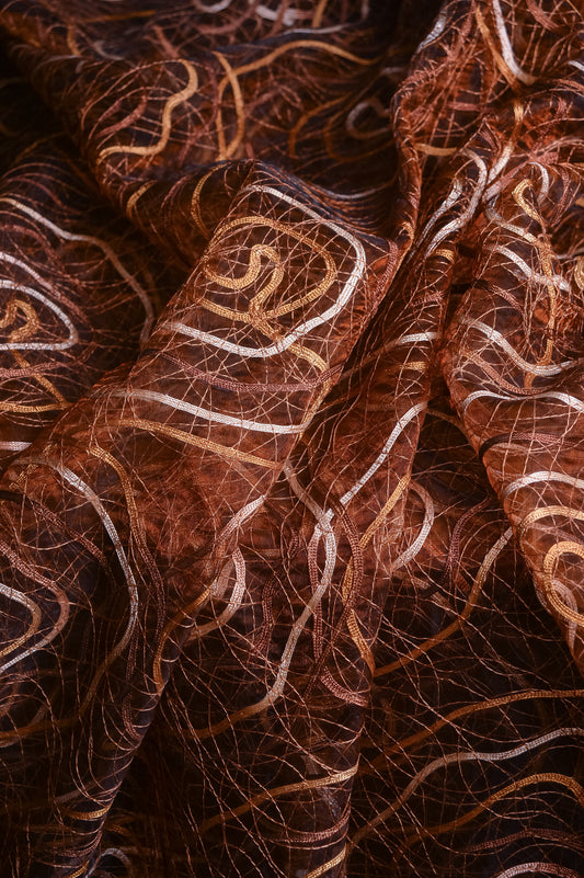 Bronze Organza