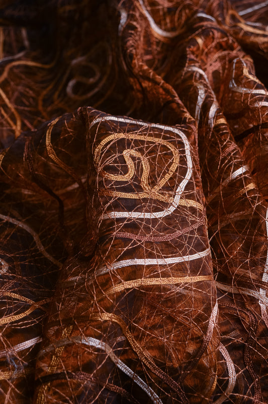 Bronze Organza