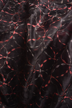Black Organza