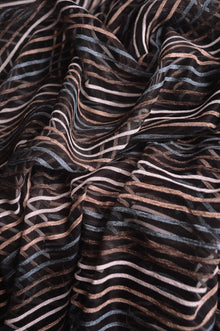 Black Organza