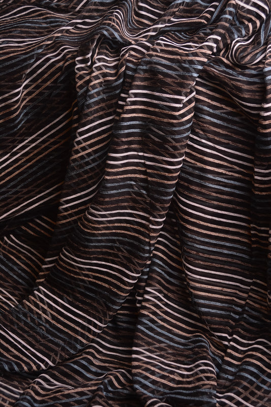 Black Organza