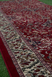 Traditional Floral Red Prayer Mat