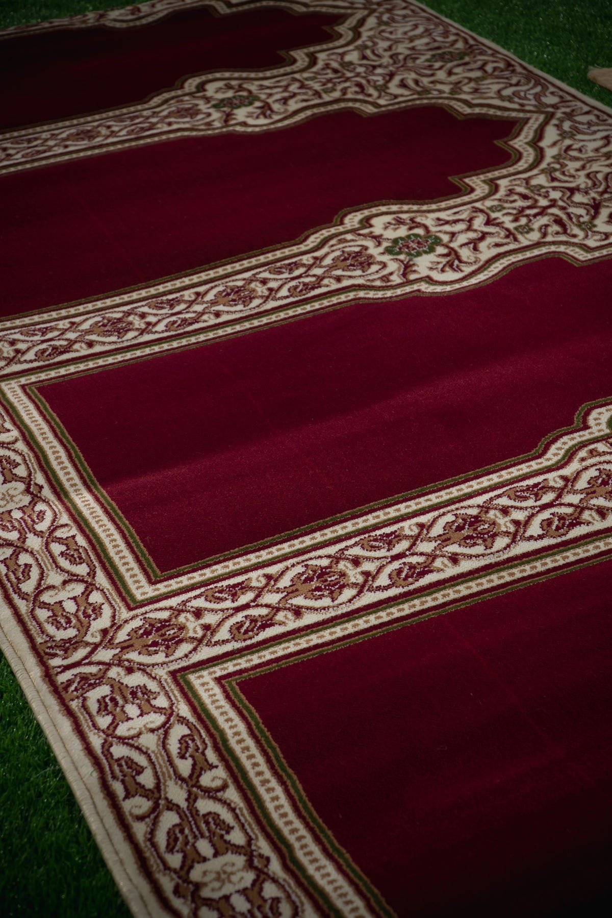 Majestic Red Prayer Mat