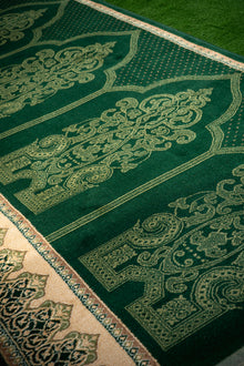 Regal Green Prayer Mat