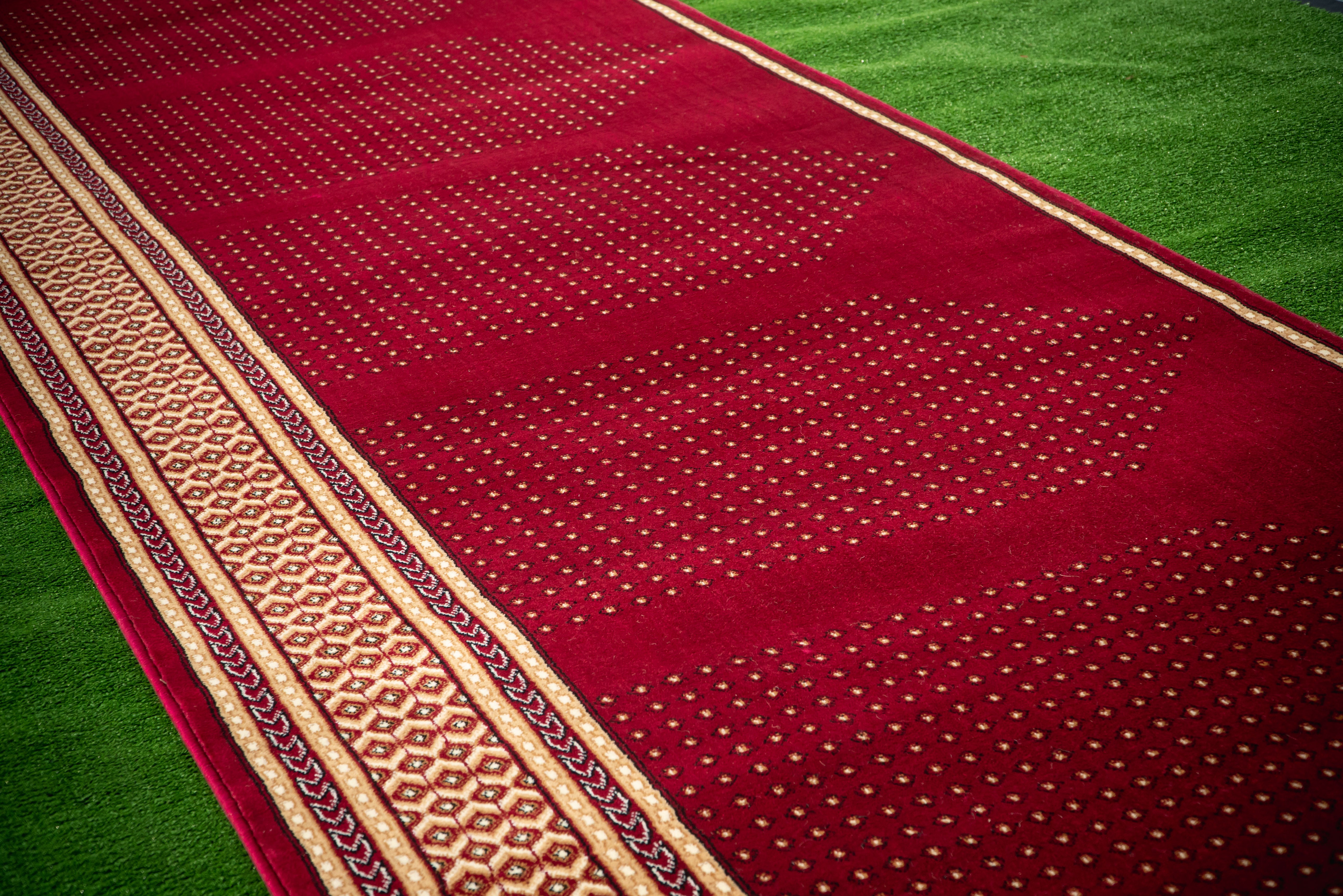 Luxurious Red Prayer Mat
