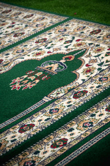 Exquisite Green Prayer Mat