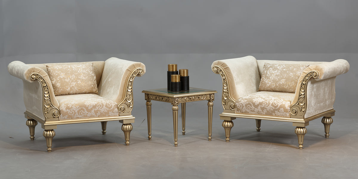 Paaya-e-Takht - The Central Throne Sofa Set
